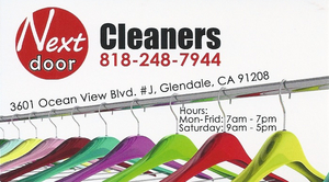 NEXT DOOR CLEANERS